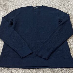 SmartWool Mens Sweater Navy Blue